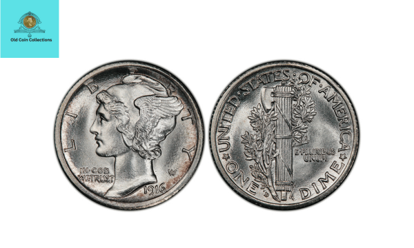 1916 D Mercury Dime